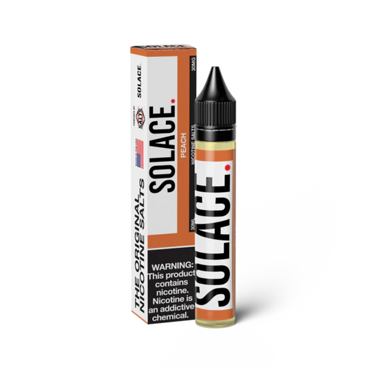 Solace Peach Nic Salts