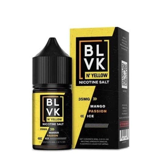 BLVK & Yellow Nic Salt - Mango Passion Ice