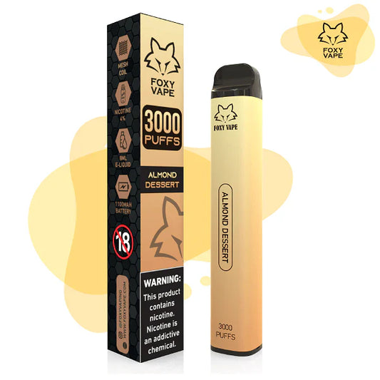 FoxyVape - Almond Dessert (3000 Puffs)